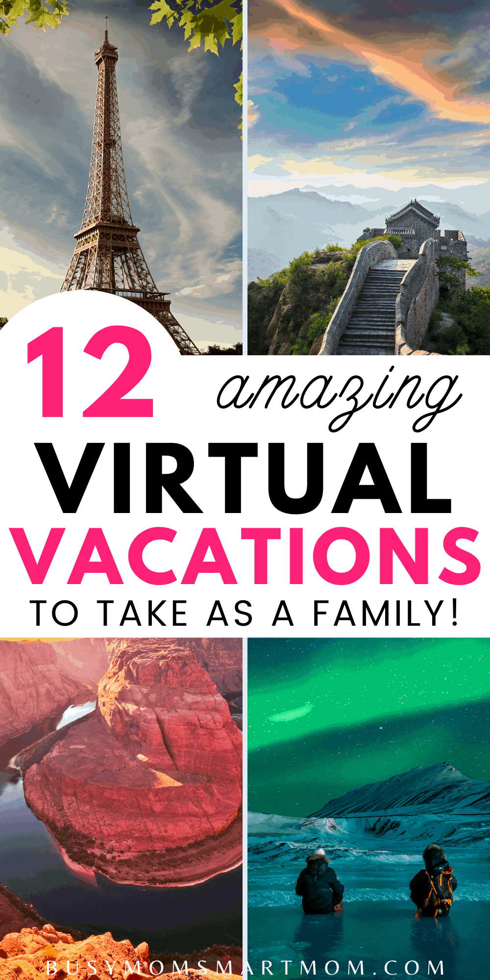 virtual vacations for families