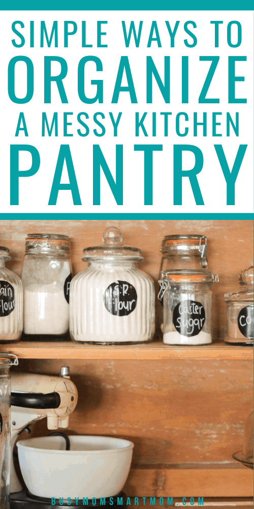 organize your pantry